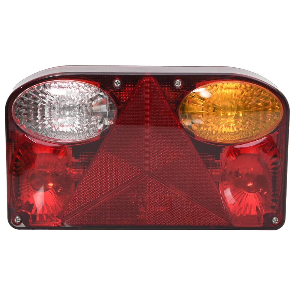 vidaXL Lumini pentru remorcă 2 buc. bec clasic 12 V roșu 23x6x13 cm vidaXL Lumini pentru remorcă 2 buc. bec clasic 12 V roșu 23x6x13 cm