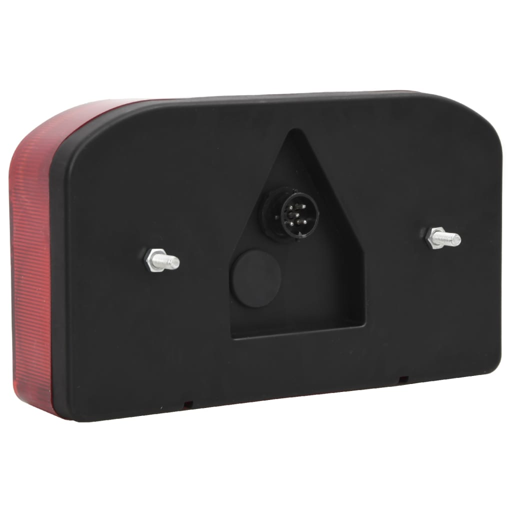 vidaXL Lumini pentru remorcă 2 buc. bec clasic 12 V roșu 23x6x13 cm vidaXL Lumini pentru remorcă 2 buc. bec clasic 12 V roșu 23x6x13 cm