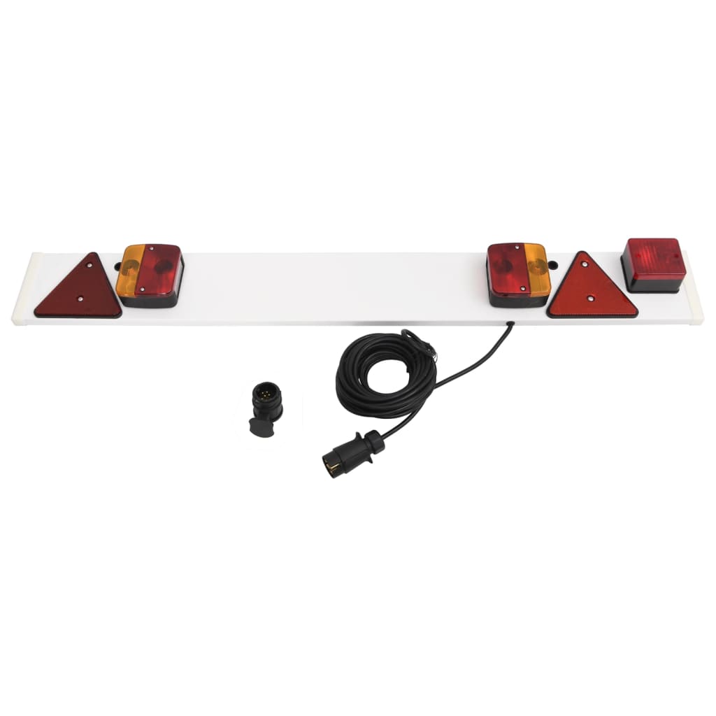 vidaXL Lumină pentru remorcă, bec clasic 12 V, roșu, 115x7x14 cm vidaXL Lumină pentru remorcă, bec clasic 12 V, roșu, 115x7x14 cm