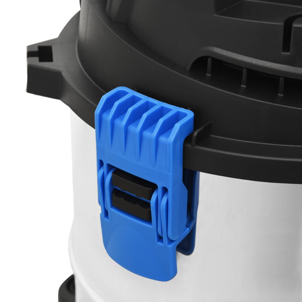 vidaXL Aspirator cu aspirare umedă și uscată, 1200 W, argintiu, 30 L vidaXL Aspirator cu aspirare umedă și uscată, 1200 W, argintiu, 30 L