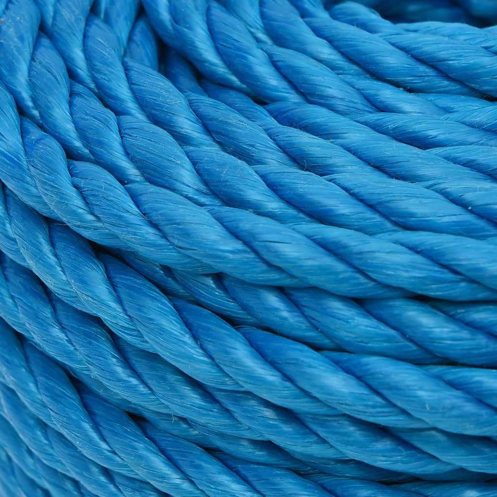 vidaXL Frânghie de lucru, albastru, 12 mm, 25 m, polipropilenă