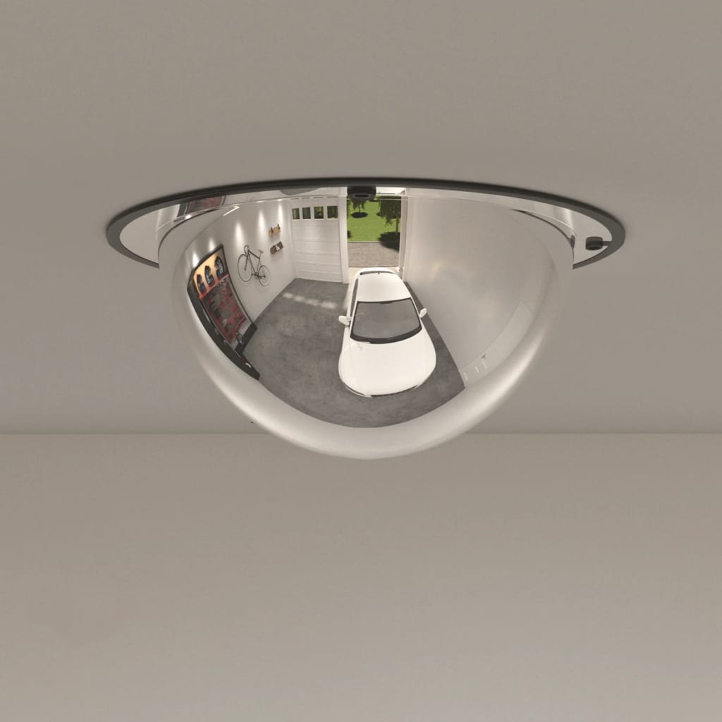 vidaXL Oglindă de trafic cupolă completă, Ø30 cm, acril vidaXL Oglindă de trafic cupolă completă, Ø30 cm, acril