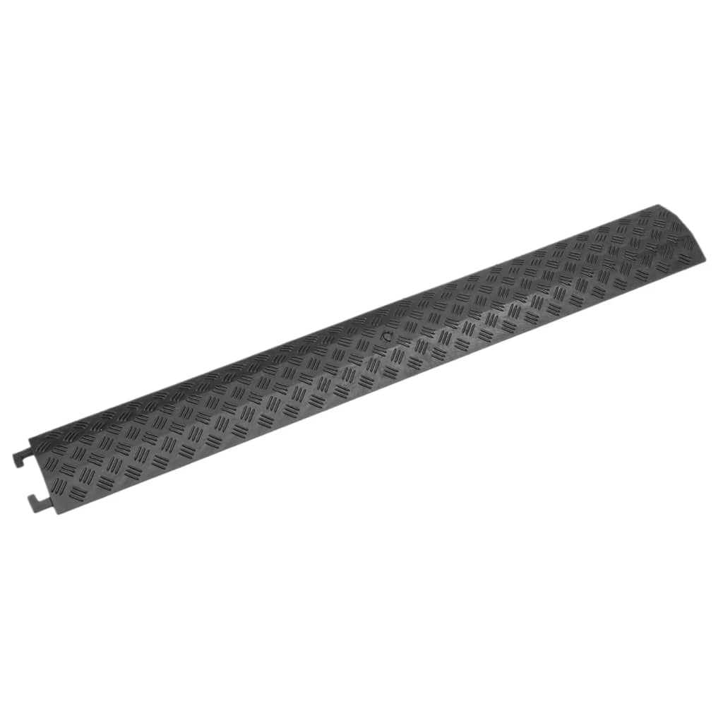 vidaXL Rampe de protecție pentru cablu, 2 buc., negru, 98,5 cm vidaXL Rampe de protecție pentru cablu, 2 buc., negru, 98,5 cm