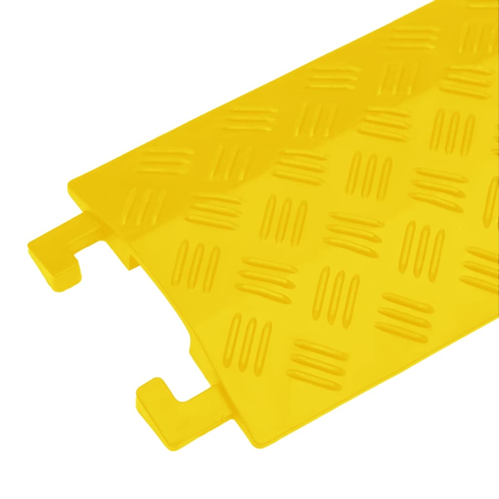 vidaXL Rampe de protecție pentru cabluri, 2 buc., galben, 98,5 cm vidaXL Rampe de protecție pentru cabluri, 2 buc., galben, 98,5 cm