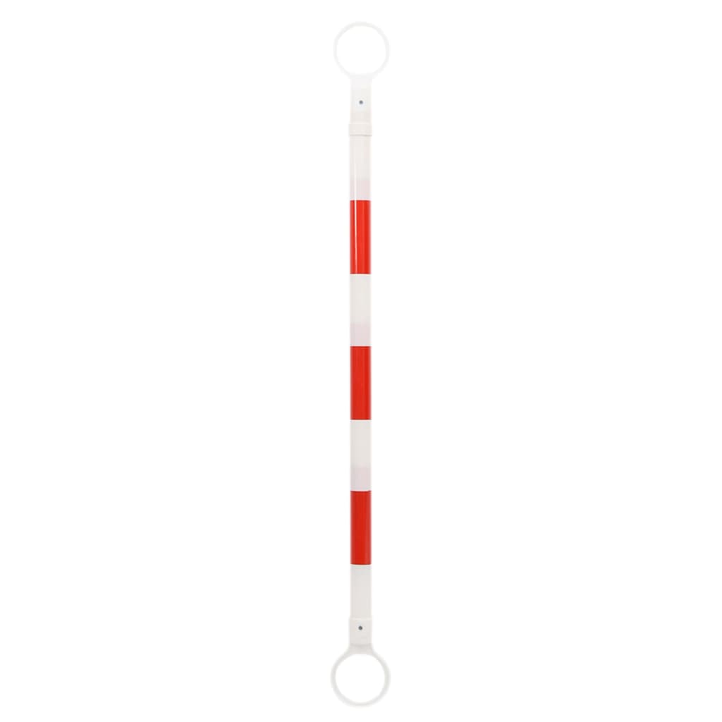 vidaXL Bare retractabile de conuri de trafic 10 buc. 116-197 cm ABS vidaXL Bare retractabile de conuri de trafic 10 buc. 116-197 cm ABS