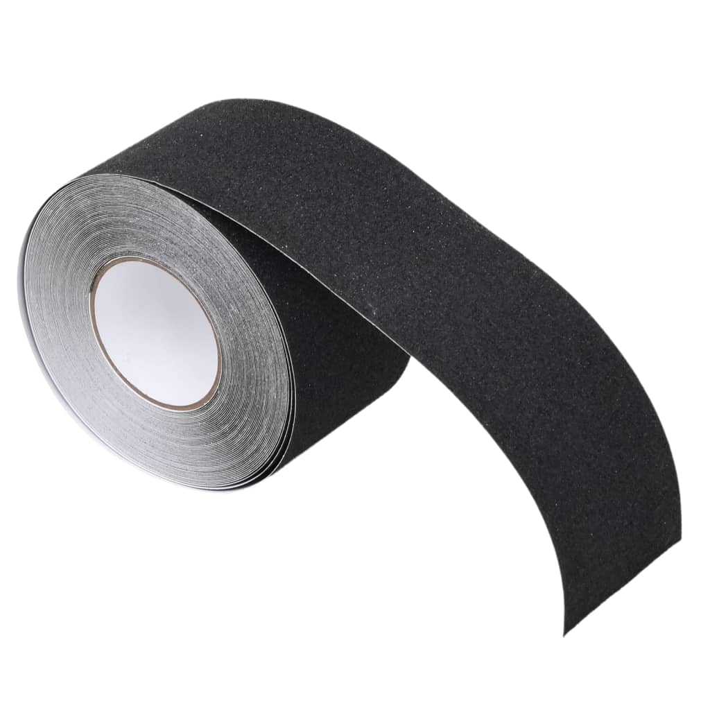 vidaXL Bandă anti-alunecare, negru, 0,1x20 m, PVC