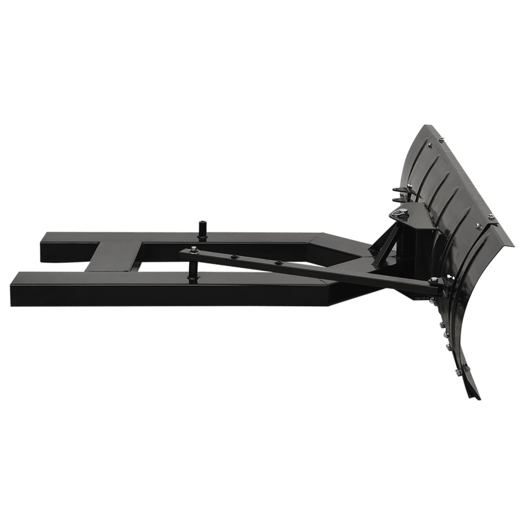 vidaXL Plug de zăpadă pentru stivuitor, negru, 150x38 cm vidaXL Plug de zăpadă pentru stivuitor, negru, 150x38 cm