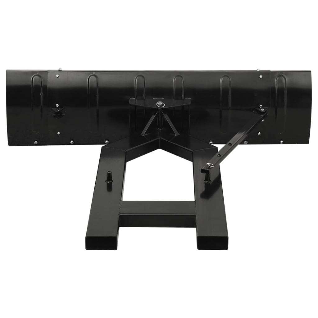 vidaXL Plug de zăpadă pentru stivuitor, negru, 150x38 cm vidaXL Plug de zăpadă pentru stivuitor, negru, 150x38 cm