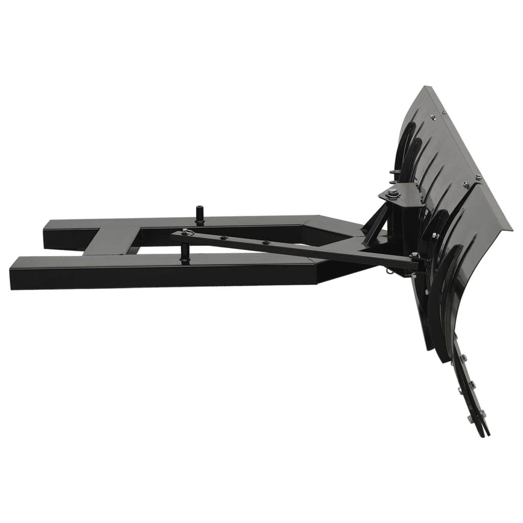 vidaXL Plug de zăpadă pentru stivuitor, negru, 200x48 cm vidaXL Plug de zăpadă pentru stivuitor, negru, 200x48 cm