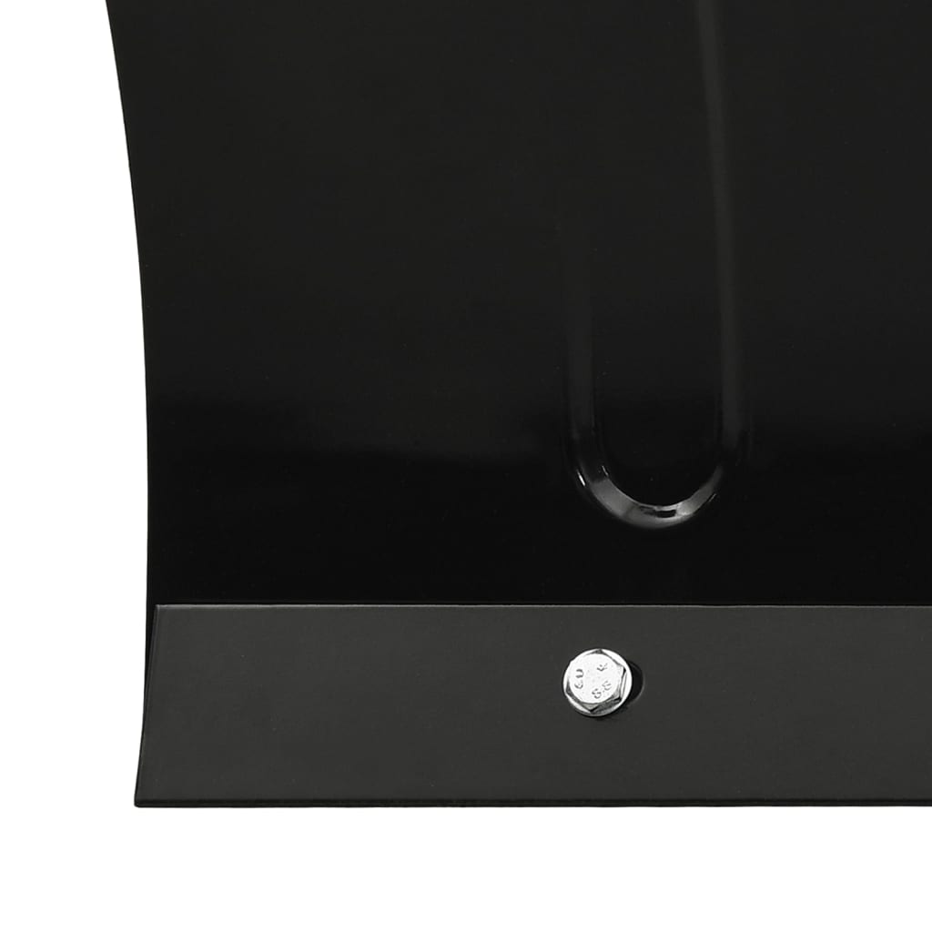 vidaXL Plug de zăpadă pentru stivuitor, negru, 200x48 cm vidaXL Plug de zăpadă pentru stivuitor, negru, 200x48 cm