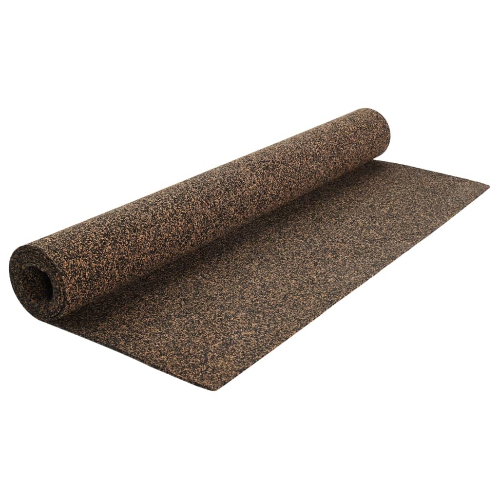 vidaXL Rolă din plută cauciucată, 100x200 cm, 5 mm vidaXL Rolă din plută cauciucată, 100x200 cm, 5 mm