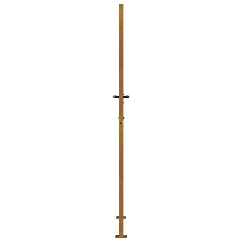 vidaXL Poartă de grădină, 105x205 cm, oțel corten, model copac vidaXL Poartă de grădină, 105x205 cm, oțel corten, model copac