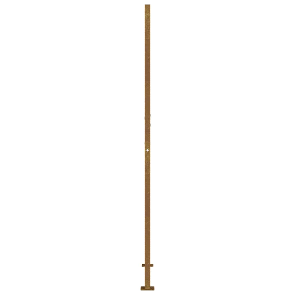vidaXL Poartă pentru grădină, 105x180 cm, oțel corten, dreptunghiuri vidaXL Poartă pentru grădină, 105x180 cm, oțel corten, dreptunghiuri