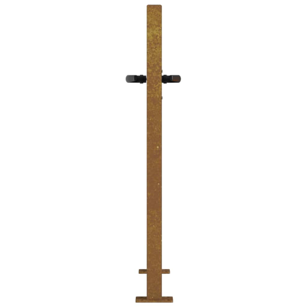 vidaXL Poartă pentru grădină, 105x80 cm, oțel corten vidaXL Poartă pentru grădină, 105x80 cm, oțel corten