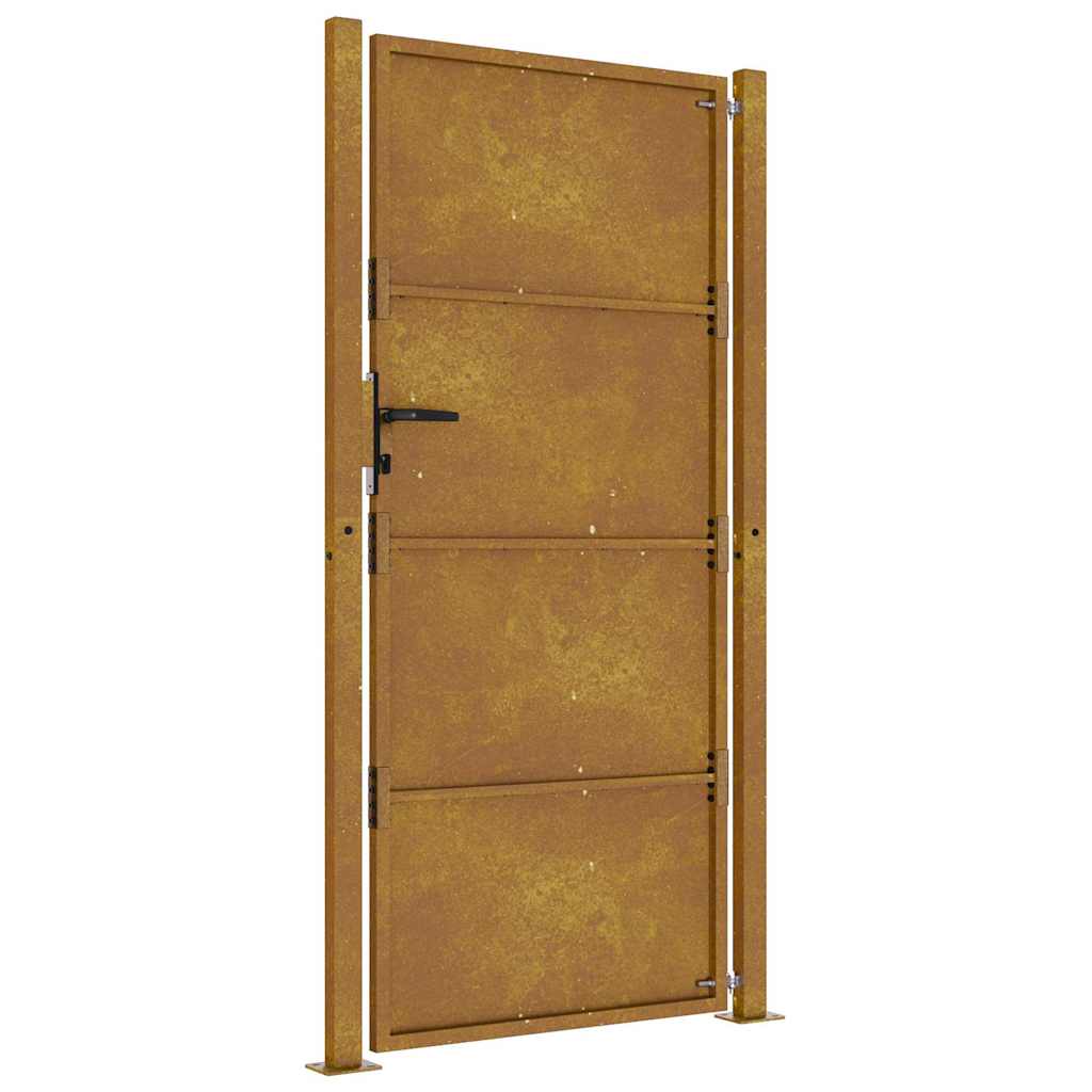 vidaXL Poartă de grădină, 105x205 cm, oțel corten vidaXL Poartă de grădină, 105x205 cm, oțel corten