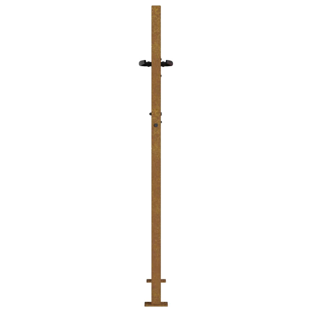 vidaXL Poartă pentru grădină, 105x130 cm, oțel corten, model copac vidaXL Poartă pentru grădină, 105x130 cm, oțel corten, model copac