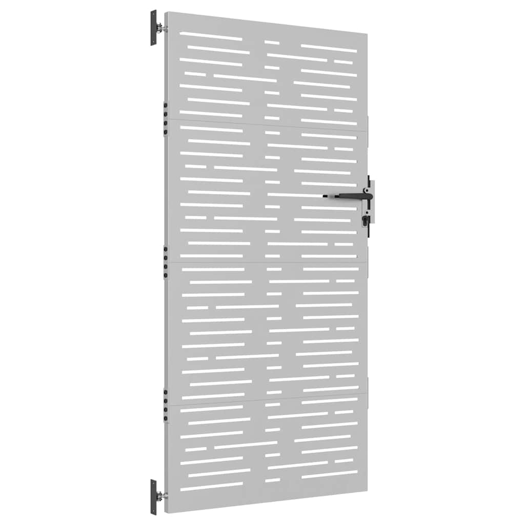 vidaXL Poartă pentru grădină, 85x175 cm, oțel corten, dreptunghiuri vidaXL Poartă pentru grădină, 85x175 cm, oțel corten, dreptunghiuri