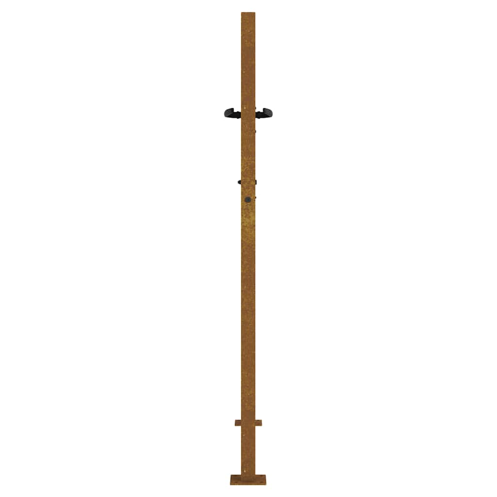 vidaXL Poartă pentru grădină, 105x130 cm, oțel corten, dreptunghiuri vidaXL Poartă pentru grădină, 105x130 cm, oțel corten, dreptunghiuri