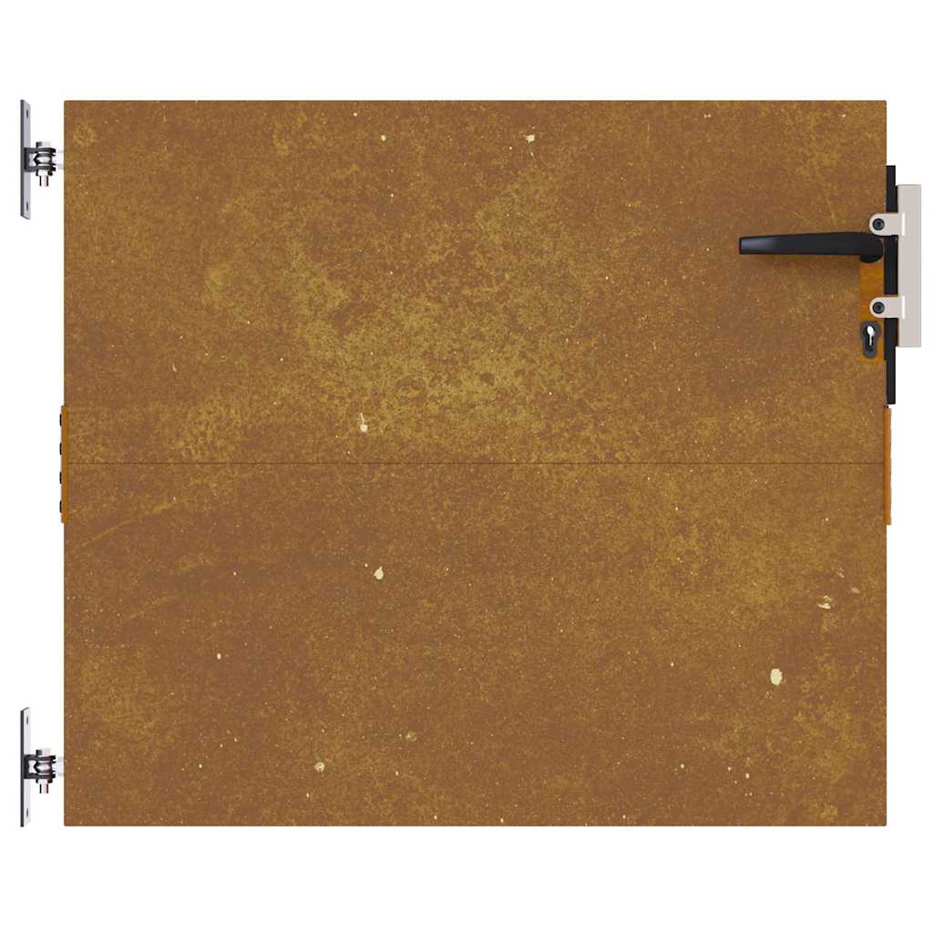 vidaXL Poartă pentru grădină, 85x75 cm, oțel corten vidaXL Poartă pentru grădină, 85x75 cm, oțel corten