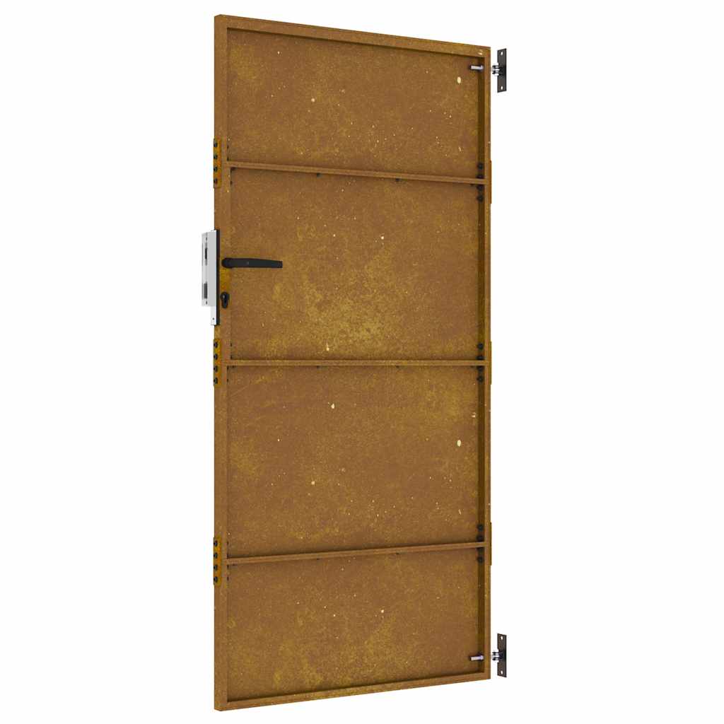 vidaXL Poartă pentru grădină, 85x175 cm, oțel corten vidaXL Poartă pentru grădină, 85x175 cm, oțel corten
