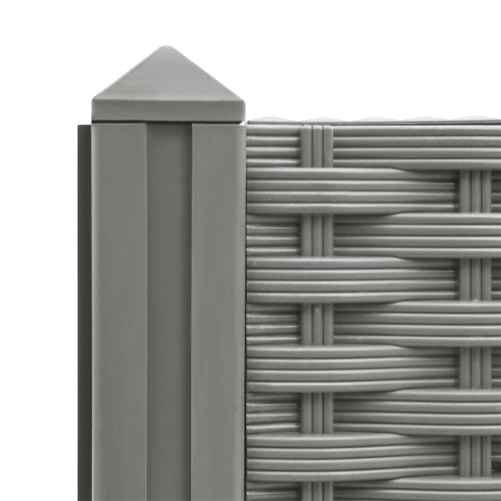 vidaXL Strat înălțat, 120x40x71 cm, polipropilenă vidaXL Strat înălțat, 120x40x71 cm, polipropilenă