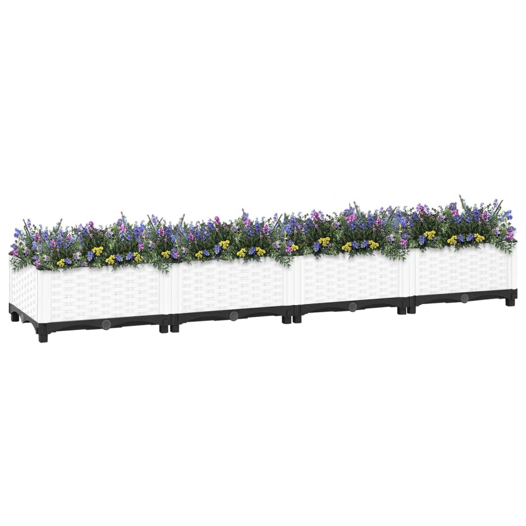 vidaXL Strat înălțat, 160x40x23 cm, polipropilenă vidaXL Strat înălțat, 160x40x23 cm, polipropilenă