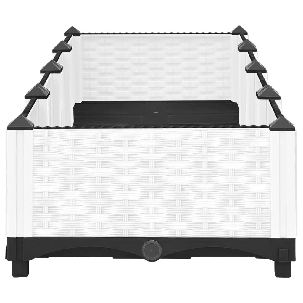 vidaXL Strat înălțat, 160x40x23 cm, polipropilenă vidaXL Strat înălțat, 160x40x23 cm, polipropilenă