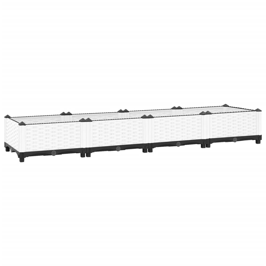 vidaXL Strat înălțat, 160x40x23 cm, polipropilenă vidaXL Strat înălțat, 160x40x23 cm, polipropilenă