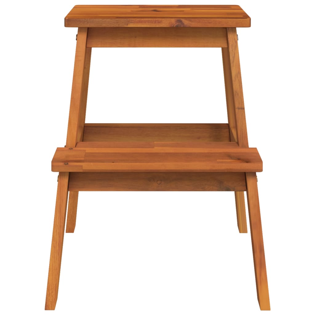 vidaXL Taburet cu 2 trepte, 40x38x50 cm, lemn masiv de acacia vidaXL Taburet cu 2 trepte, 40x38x50 cm, lemn masiv de acacia
