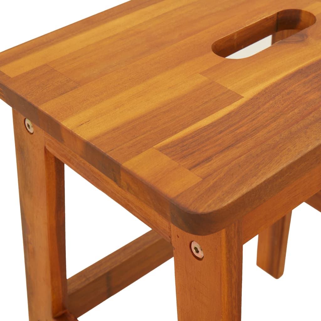 vidaXL Taburet cu 2 trepte, 40x38x50 cm, lemn masiv de acacia vidaXL Taburet cu 2 trepte, 40x38x50 cm, lemn masiv de acacia