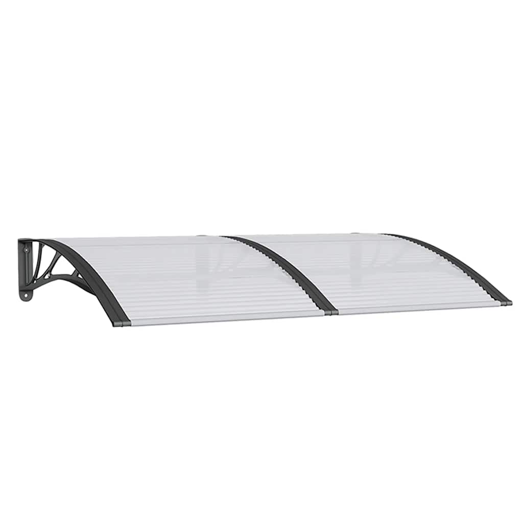vidaXL Copertină de ușă, negru, 150x100 cm, policarbonat vidaXL Copertină de ușă, negru, 150x100 cm, policarbonat