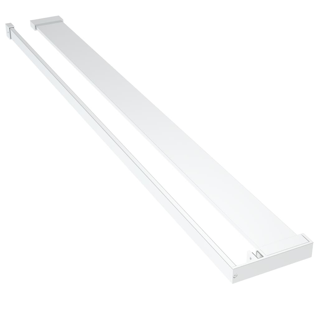 vidaXL Raft de duș pentru perete cabină de duș, crom, 100 cm, aluminiu vidaXL Raft de duș pentru perete cabină de duș, crom, 100 cm, aluminiu
