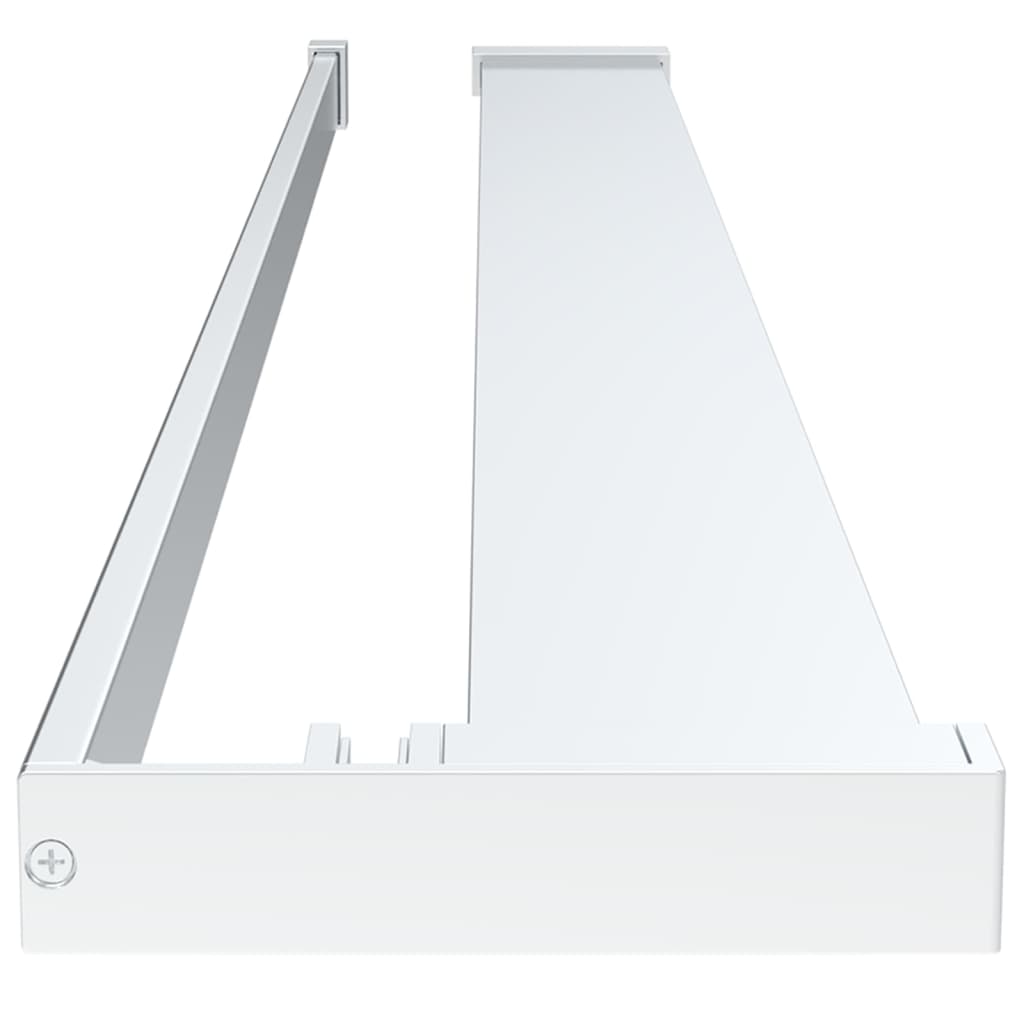 vidaXL Raft de duș pentru perete cabină de duș, crom, 100 cm, aluminiu vidaXL Raft de duș pentru perete cabină de duș, crom, 100 cm, aluminiu