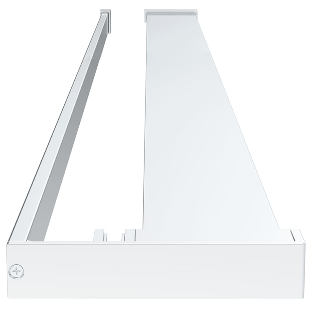 vidaXL Raft de duș pentru perete cabină de duș, crom, 115 cm, aluminiu vidaXL Raft de duș pentru perete cabină de duș, crom, 115 cm, aluminiu