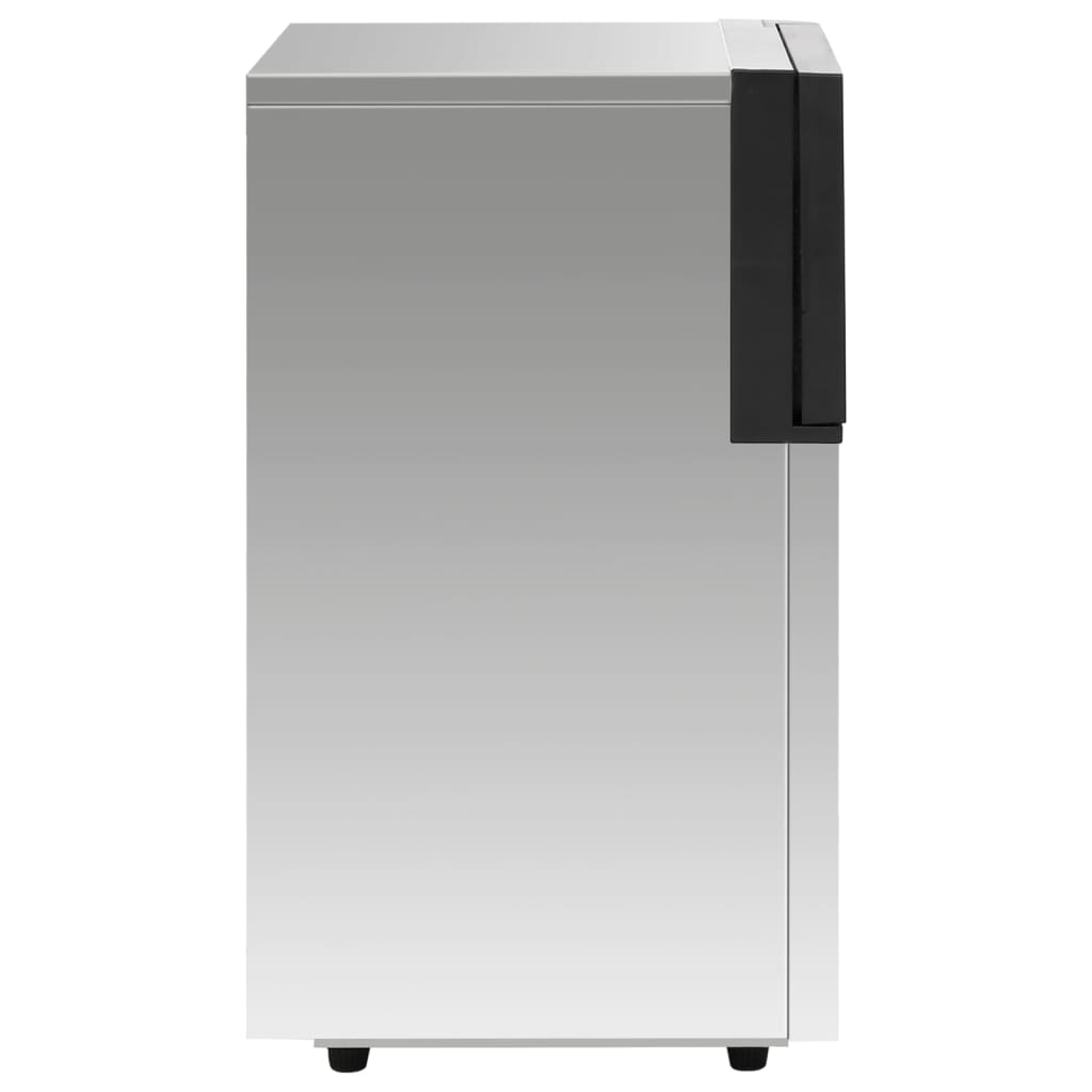 vidaXL Aparat de făcut cuburi de gheață, argintiu, 45 kg / 24 h vidaXL Aparat de făcut cuburi de gheață, argintiu, 45 kg / 24 h
