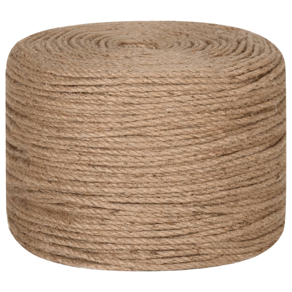 vidaXL Funie de iută 50 m lungime, 8 mm grosime vidaXL Funie de iută 50 m lungime, 8 mm grosime