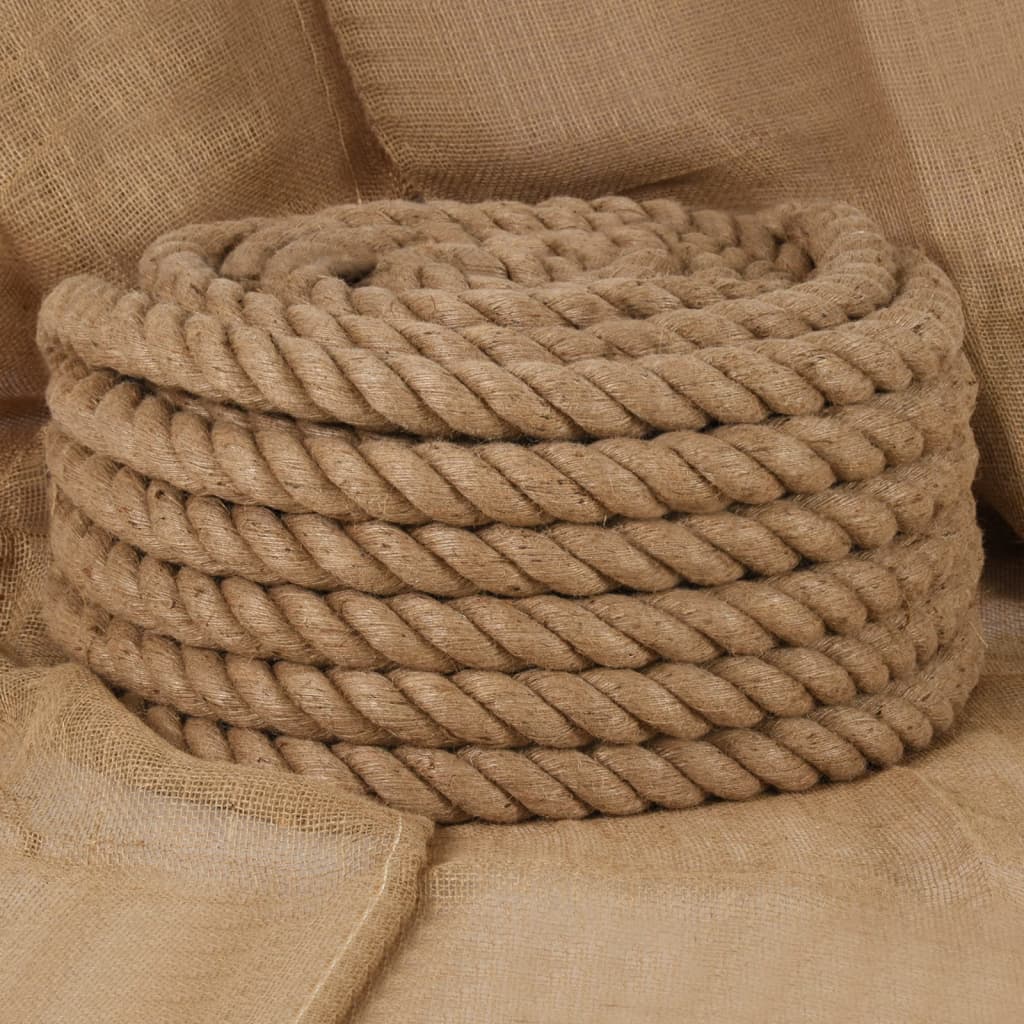 vidaXL Funie de iută 10 m lungime, 36 mm grosime vidaXL Funie de iută 10 m lungime, 36 mm grosime