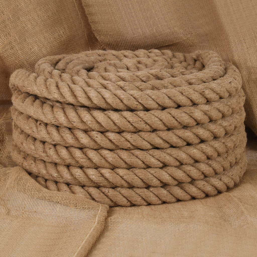 vidaXL Funie de iută, 5 m lungime, 40 mm grosime vidaXL Funie de iută, 5 m lungime, 40 mm grosime
