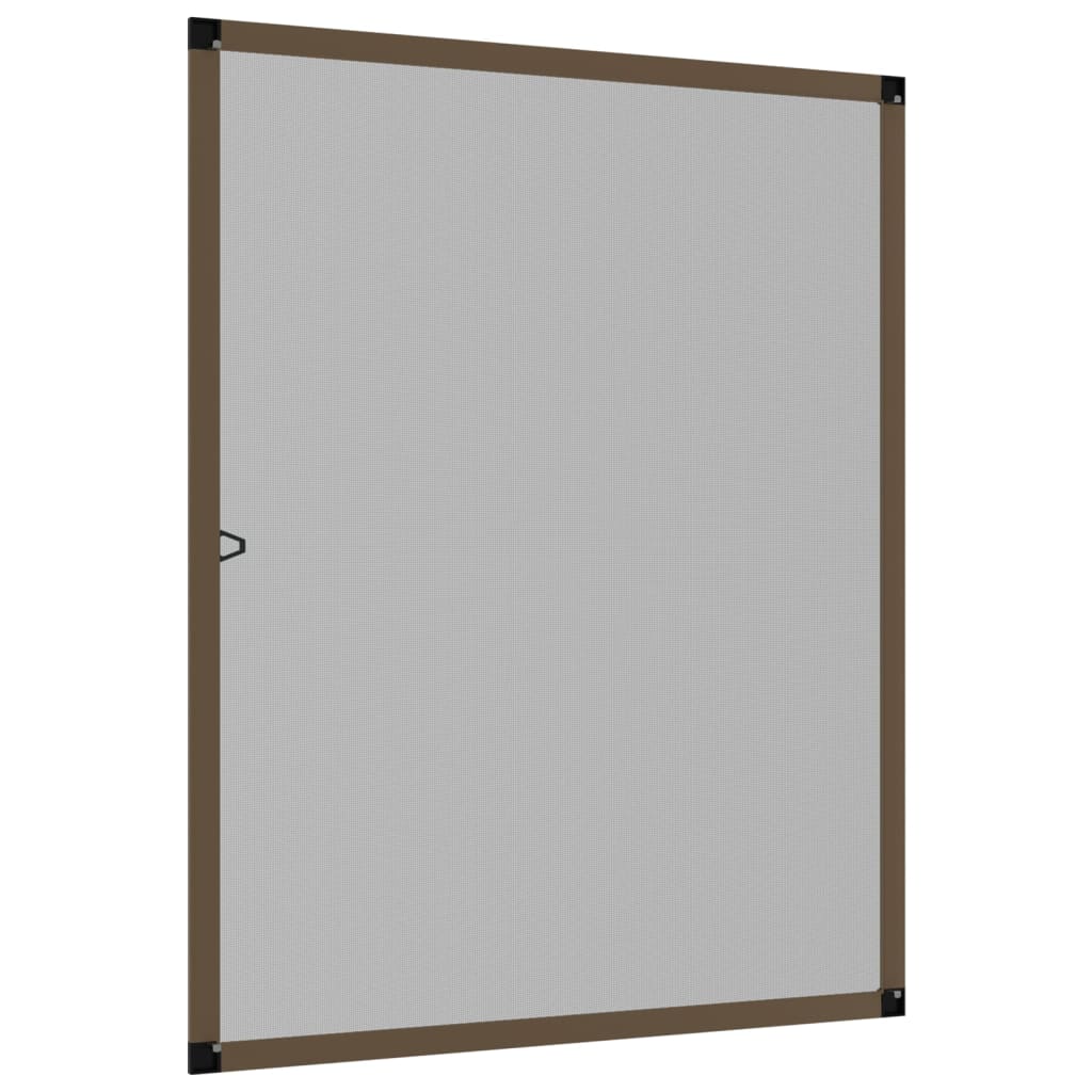 vidaXL Plasă insecte pentru ferestre, maro, 80x100 cm vidaXL Plasă insecte pentru ferestre, maro, 80x100 cm