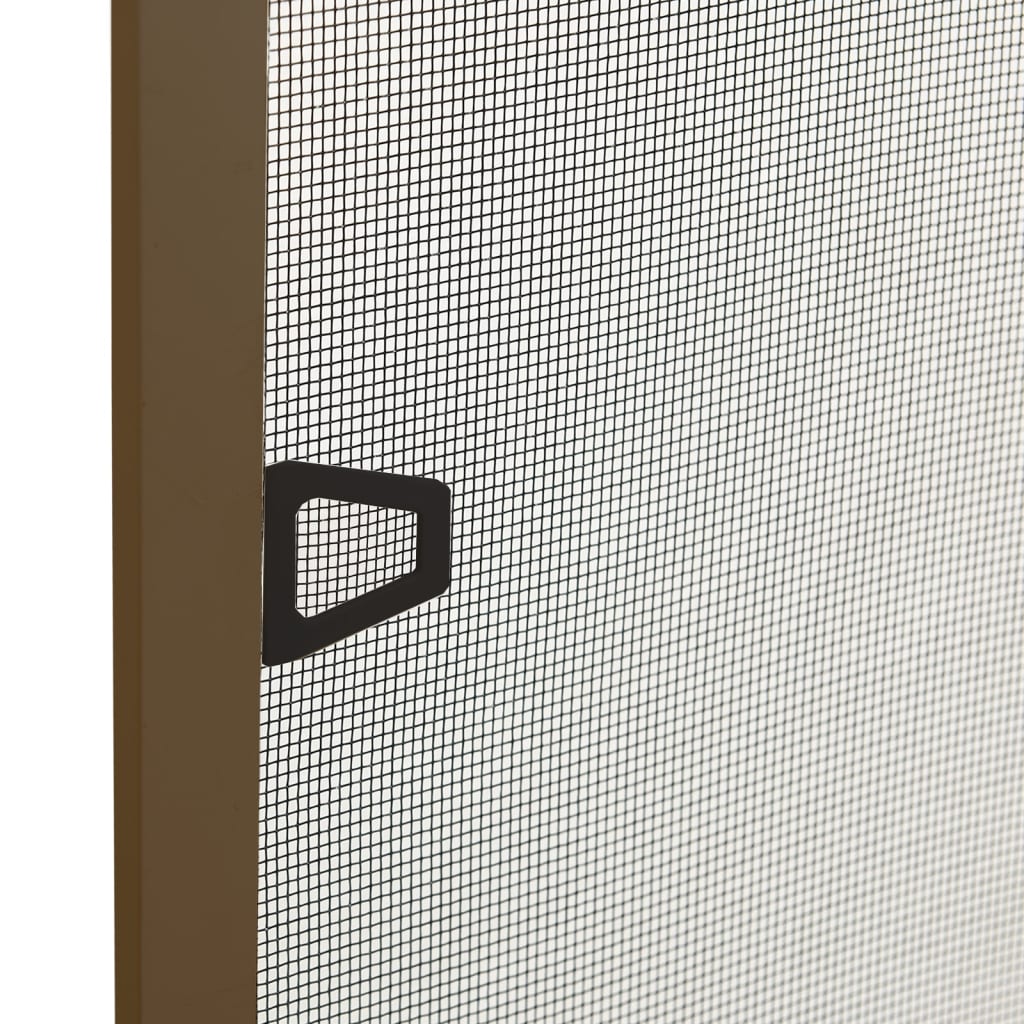 vidaXL Plasă de insecte pentru ferestre, maro, 80x120 cm vidaXL Plasă de insecte pentru ferestre, maro, 80x120 cm