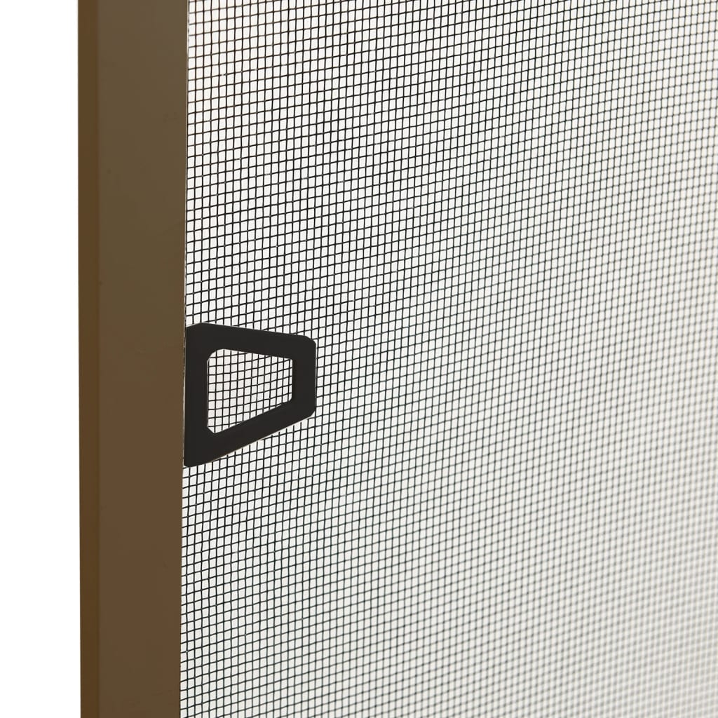 vidaXL Plasă de insecte pentru ferestre, maro, 90x120 cm vidaXL Plasă de insecte pentru ferestre, maro, 90x120 cm
