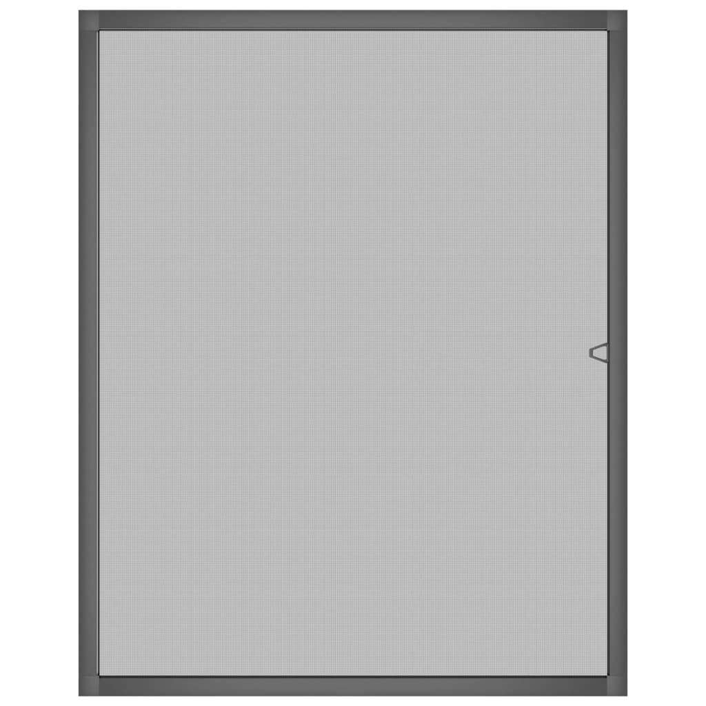 vidaXL Plasă insecte pentru ferestre, antracit, 80x100 cm vidaXL Plasă insecte pentru ferestre, antracit, 80x100 cm