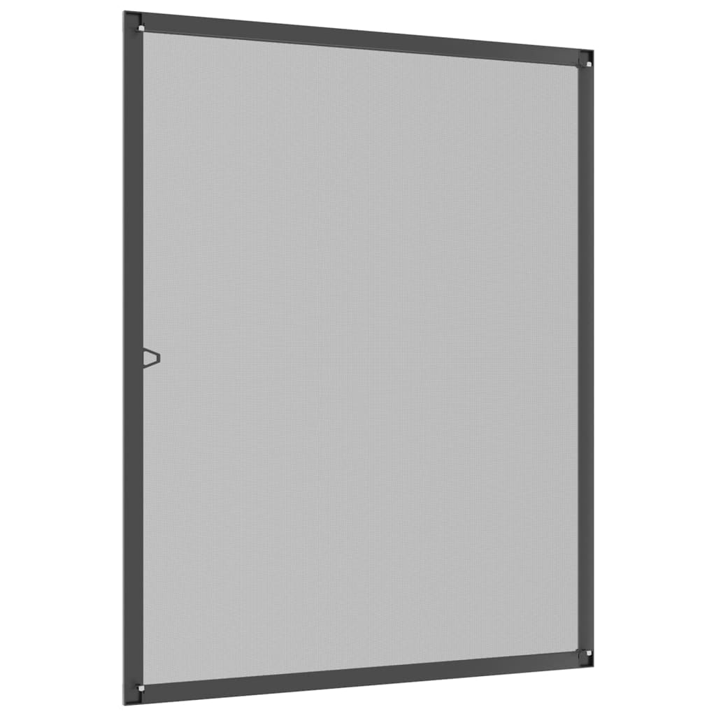 vidaXL Plasă insecte pentru ferestre, antracit, 80x100 cm vidaXL Plasă insecte pentru ferestre, antracit, 80x100 cm