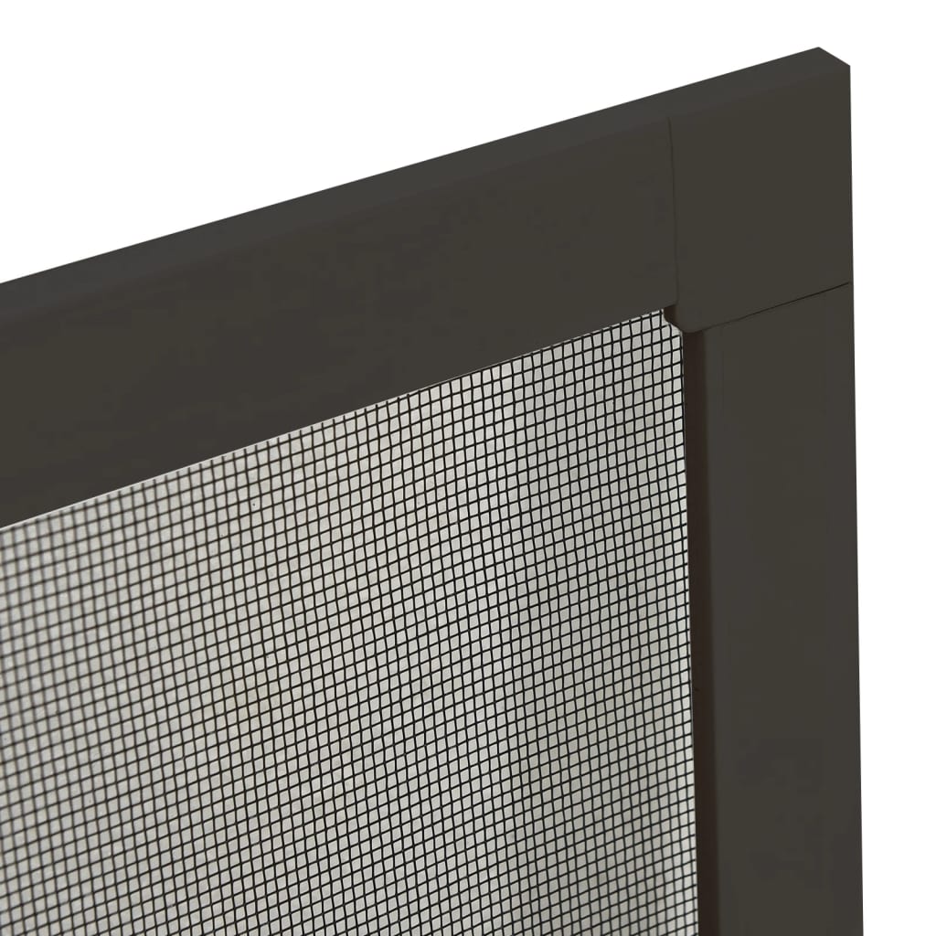 vidaXL Plasă de insecte pentru ferestre, antracit, 80x120 cm vidaXL Plasă de insecte pentru ferestre, antracit, 80x120 cm