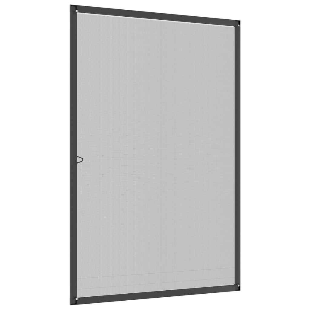 vidaXL Plasă de insecte pentru ferestre, antracit, 90x120 cm vidaXL Plasă de insecte pentru ferestre, antracit, 90x120 cm