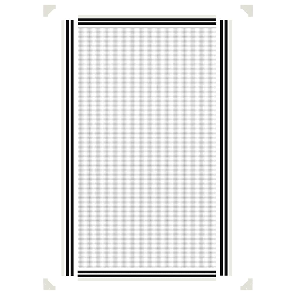vidaXL Plasă insecte magnetică pentru ferestre, alb, 80x140 cm vidaXL Plasă insecte magnetică pentru ferestre, alb, 80x140 cm