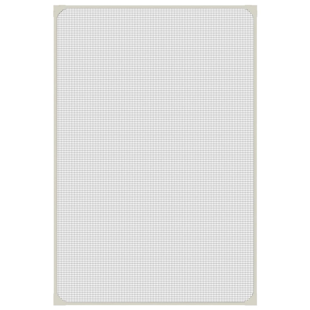 vidaXL Plasă insecte magnetică pentru ferestre, alb, 80x120 cm vidaXL Plasă insecte magnetică pentru ferestre, alb, 80x120 cm