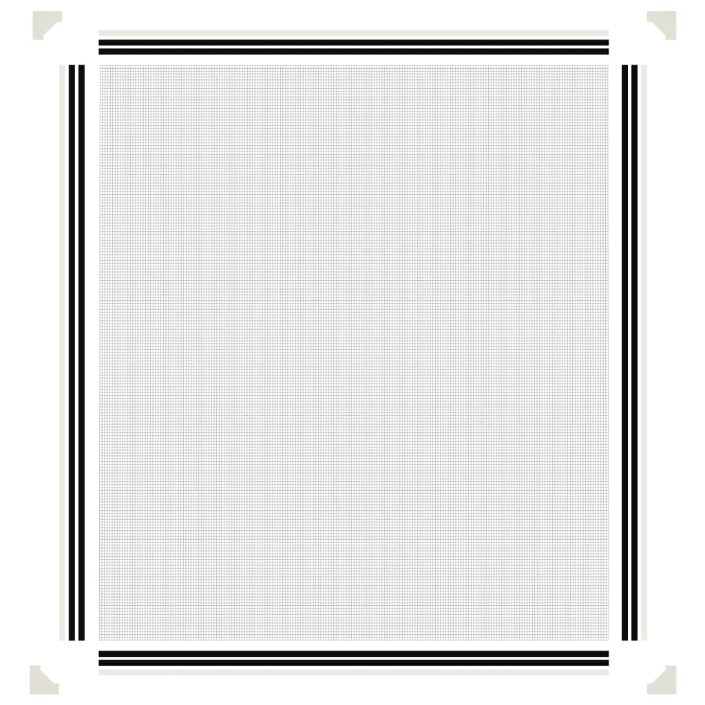vidaXL Plasă insecte magnetică pentru ferestre, alb, 120x140 cm vidaXL Plasă insecte magnetică pentru ferestre, alb, 120x140 cm