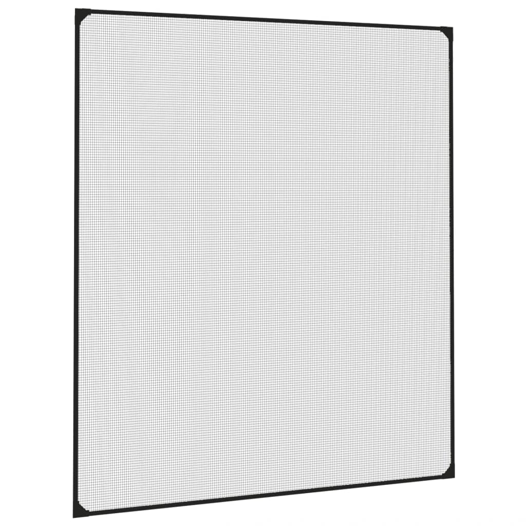 vidaXL Plasă insecte magnetică pentru ferestre, antracit, 130x150 cm vidaXL Plasă insecte magnetică pentru ferestre, antracit, 130x150 cm