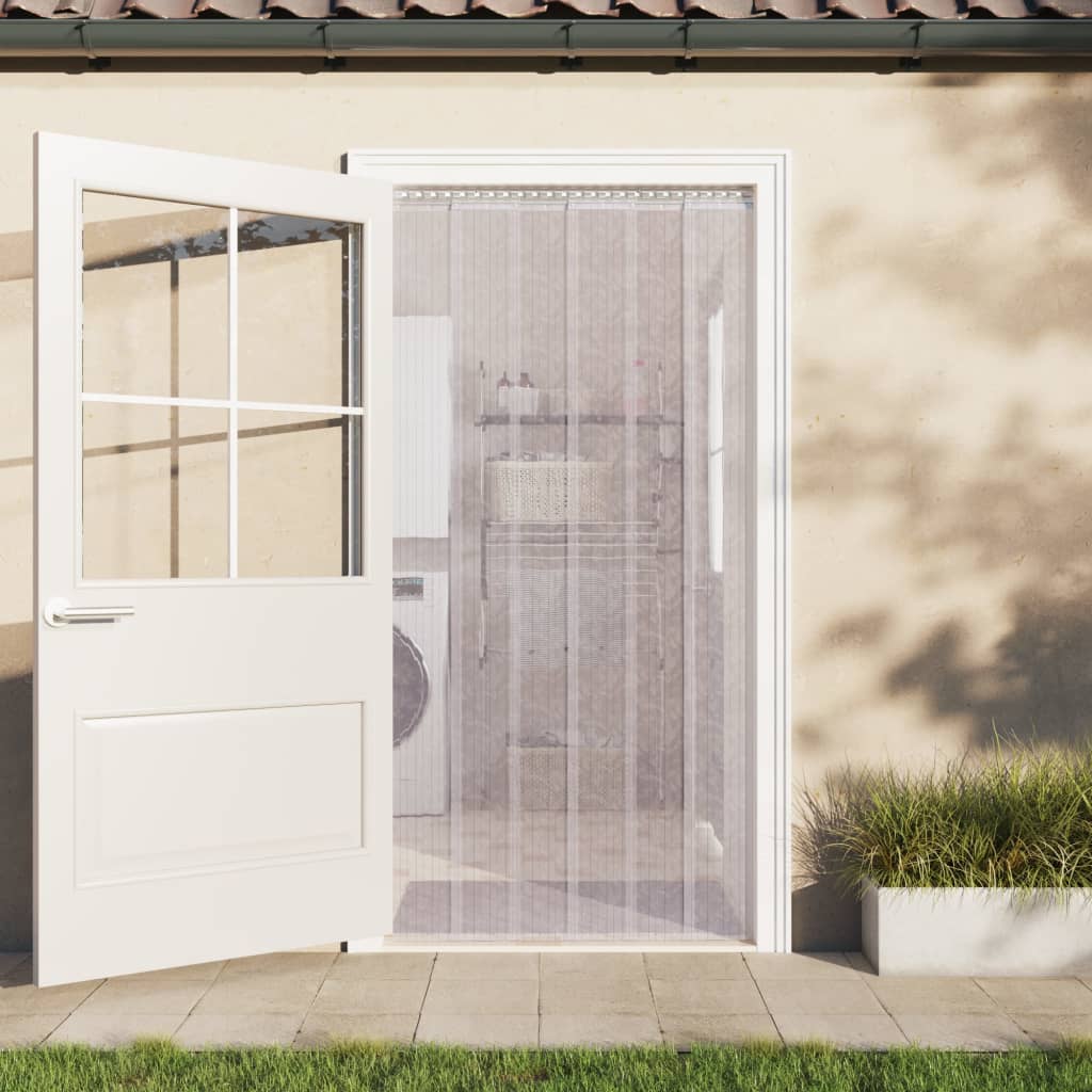vidaXL Perdea pentru ușă, transparent, 200 mmx1,6 mm 50 m, PVC vidaXL Perdea pentru ușă, transparent, 200 mmx1,6 mm 50 m, PVC